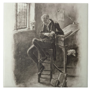 Carreau En Céramique Uriah Heep, de 'Charles Dickens : Un bavardage
