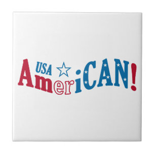Carreau En Céramique USA AmeriCAN ! tuile personnalisée