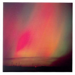 Carreau En Céramique USA, Idaho. Aurora borealis, aurore boréale