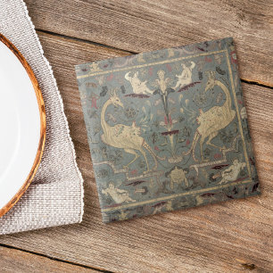 Carreau En Céramique Valance of Renaissance design, 17th century (silk)