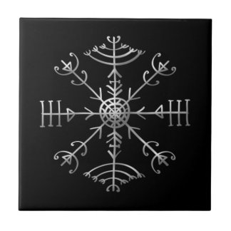 Carreau En Céramique Veldismagn, Islande, Protection, Rune, Magie