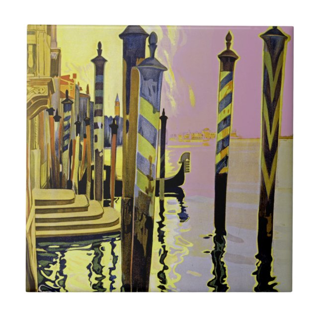 Carreau En Céramique Venise et le Lido (Devant)