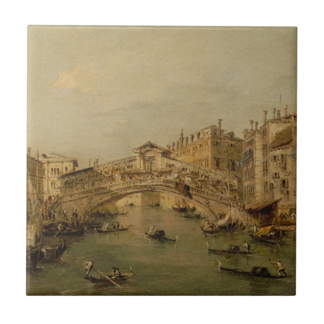 Carreau En Céramique Venise le Rialto (Devant)