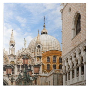 Carreau En Céramique Venise, Vénétie, Italie - Des oiseaux sont perchés