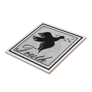 Carreau En Céramique Vérité et colombe