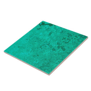 Carreau En Céramique Vert cuivre Verdigris Patina Dot