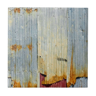 Carreau En Céramique Vieille texture rouillée en métal