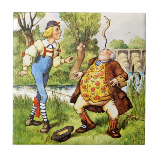 Carreau En Céramique Vieux père William d'Alice au pays des merveilles