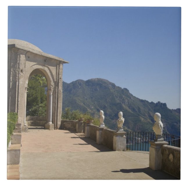 Carreau En Céramique Villa Cimbrone, Ravello, Campanie, Italie (Devant)