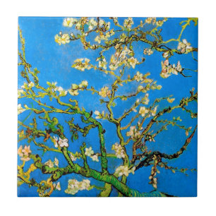 Carreau En Céramique Vincent Van Gogh - Amandier en Fleurs Beaux-Arts