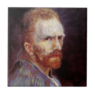 Carreau En Céramique Vincent Van Gogh - Autoportrait de 1887