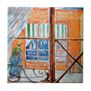 Carreau En Céramique Vincent Van Gogh - Boucherie vue d'une fenêtre
