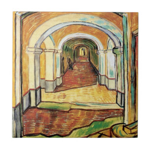 Carreau En Céramique Vincent Van Gogh - Couloir de l'hôpital Saint-Paul