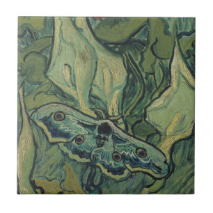 Carreau En Céramique Vincent van Gogh - Grand paon de nuit