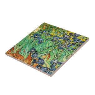 Carreau En Céramique Vincent van Gogh,Iris