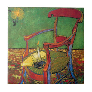 Carreau En Céramique Vincent Van Gogh - Le Fauteuil de Paul Gauguin