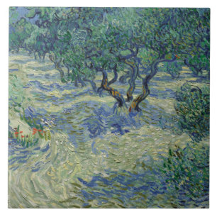 Carreau En Céramique Vincent van Gogh - Olive Orchard
