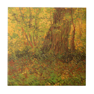 Carreau En Céramique Vincent van Gogh - Sous-bois