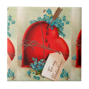 Carreau En Céramique Vintage Big Red