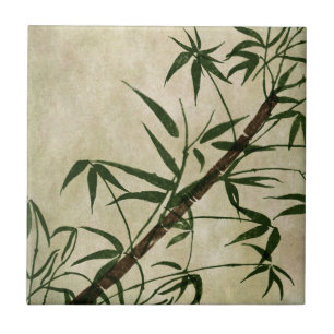 Carreau En Céramique Vintage Oriental Bamboo 1