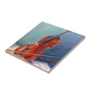 Carreau En Céramique Violon/Violon