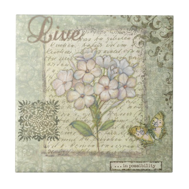 Carreau En Céramique Vivant (Devant)