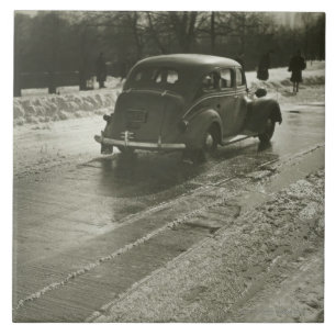 Carreau En Céramique Voiture sur la route