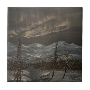 Carreau En Céramique Vol de hibou