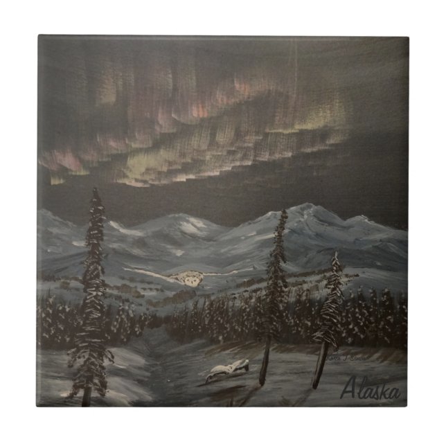 Carreau En Céramique Vol de hibou (Devant)