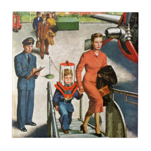 Carreau En Céramique Voyageur de l'espace