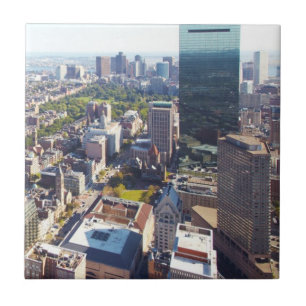 Carreau En Céramique Vue aérienne de Boston