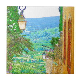 Carreau En Céramique Vue de la Provence
