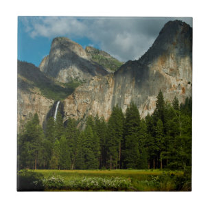 Carreau En Céramique Vue dramatique de la vallée de Yosemite depuis les
