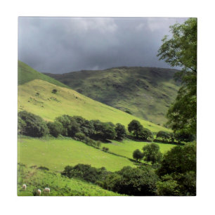 CARREAU EN CÉRAMIQUE VUES SUR WALES UK