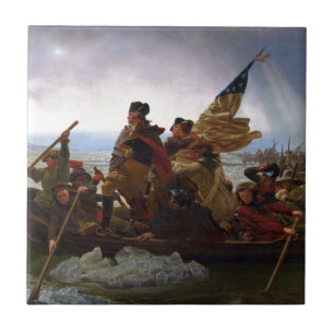Carreau En Céramique Washington croisant le Delaware par Emanuel Leutze