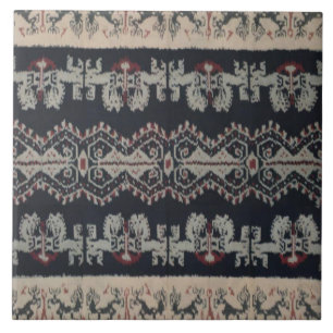 Carreau En Céramique Weavings tribaux indonésiens Indonésie de textil