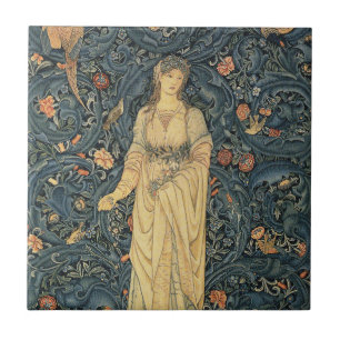 Carreau En Céramique William Morris antique Flora