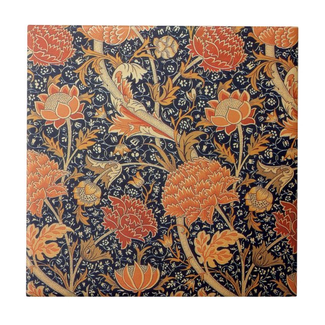 Carreau En Céramique William Morris Cray Fond d'écran Motif (Devant)
