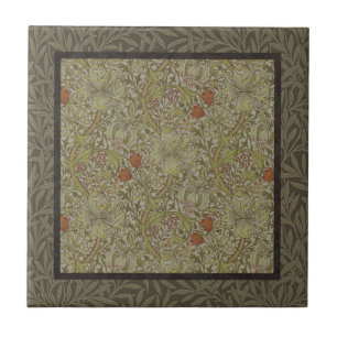 Carreau En Céramique William Morris Floral Lys willow art design