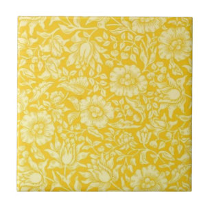 Carreau En Céramique William Morris - Mallow jaune