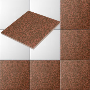 Carreau En Céramique William Morris Motif Gland Ancien