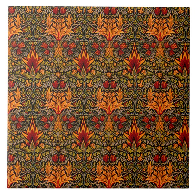 Carreau En Céramique Wm. Morris a saturé (Devant)