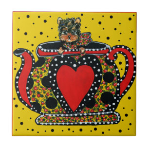 Carreau En Céramique Yorkie Poo