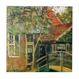 Carreau En Céramique Zaandam, peu de pont par Claude Monet