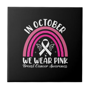 Carreau En octobre, nous portons du rose