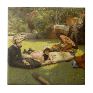 Carreau En plein soleil (En plein soleil) James Tissot