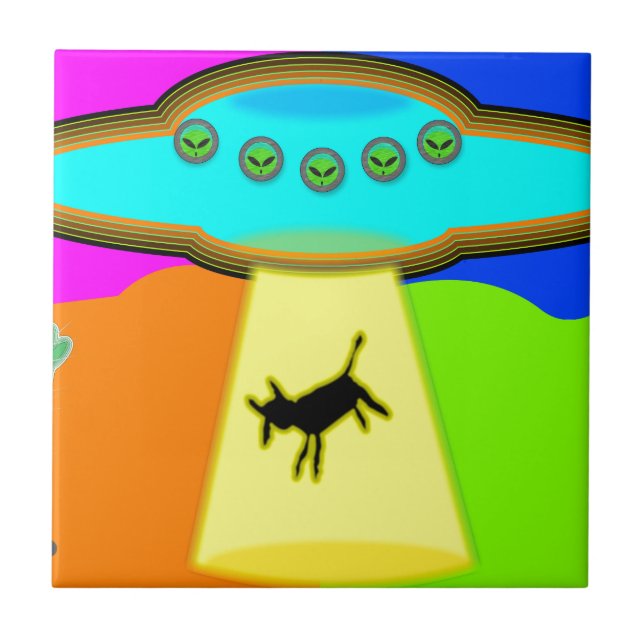 Carreau Enlèvement d'Aliens (Devant)