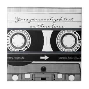 Carreau Enregistreur à cassettes - noir -