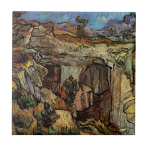 Carreau Entrée de la carrière, Saint-Remy par Vincent van 