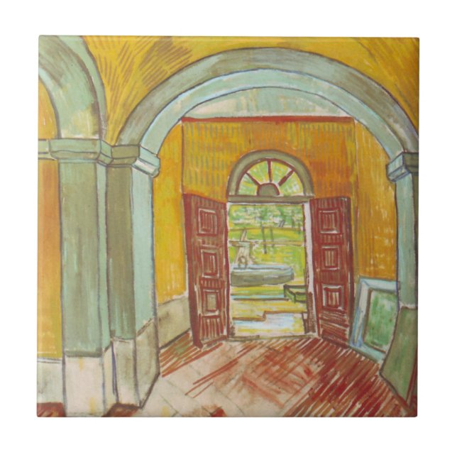 Carreau Entrée Van Gogh Hall de l'hôpital Saint-Paul (Devant)